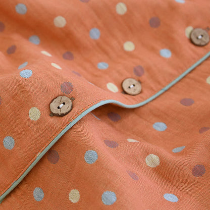 Playful Dot Cotton Gauze Loungewear Set - image 9
