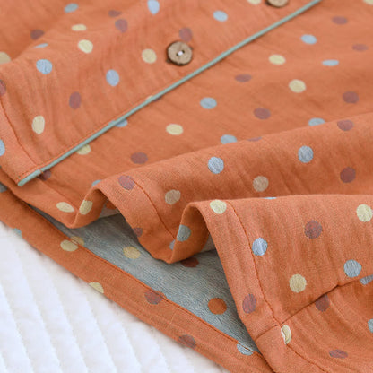 Playful Dot Cotton Gauze Loungewear Set - image 8