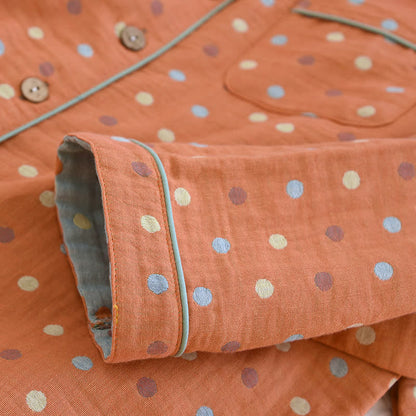 Playful Dot Cotton Gauze Loungewear Set - image 10