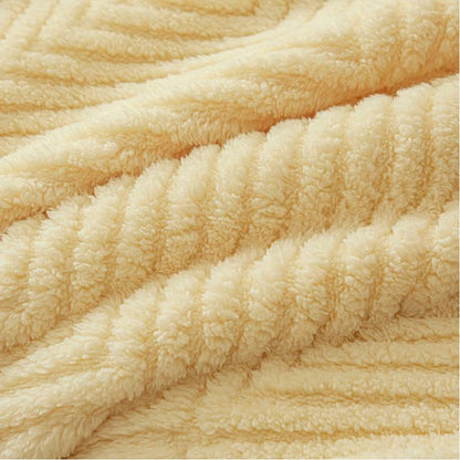 Diamond-Weave Sherpa Throw Blanket - image 49