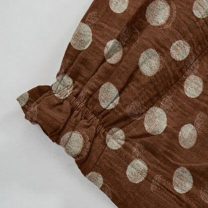 Polka Dot Cotton Harem Pants - image 28
