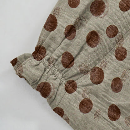 Polka Dot Cotton Harem Pants - image 34