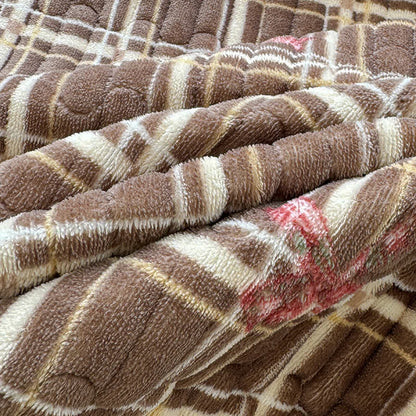Ruffle Plaid Bow Cotton Bedding Set - image 14
