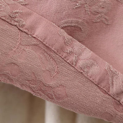 Vintage Cotton Linen Frog Button Lounge Top - image 8