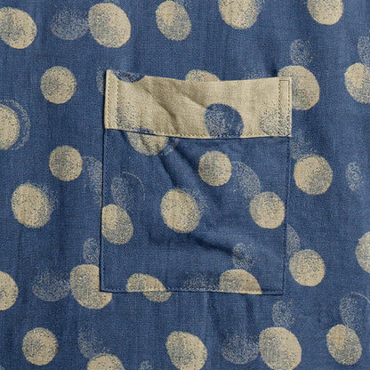 Vintage Polka Dot Cotton Kimono Robe - image 14