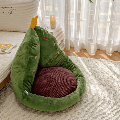 Christmas Tree Shaped Plush Cushion - image 1