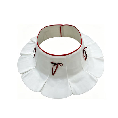 Velvet Christmas Tree Collar with Petal Skirt - image 5