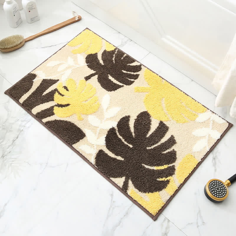 Ownkoti Palm Soft Non-Slip Entryway Rug