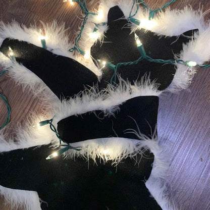 🎄🎁 Ownkoti Aunt Bethany's Fried Cat Decorative Fur Trimmed Rug in National Lampoon’s Christmas Vacation - image 2