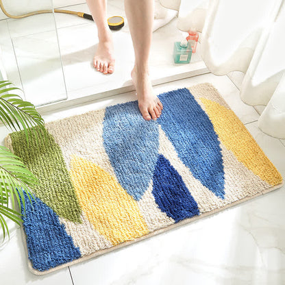 Ownkoti Green Leaf Print Soft Non-Slip Floor Rug - B - 19.6" x 31.5" - image 4
