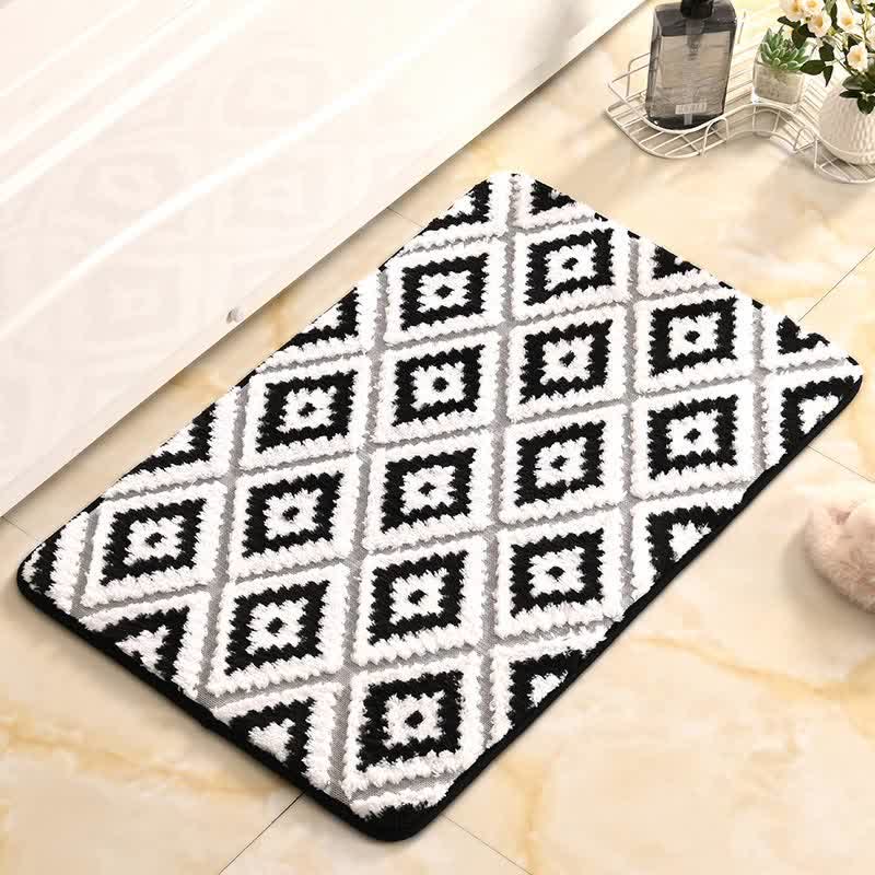 Diamond Lattice Soft Non-slip Bath Mat