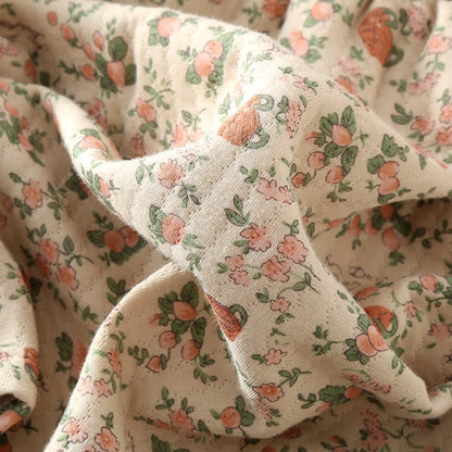 Vintage Rose Garden Cotton Loungewear Set