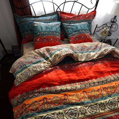 Boho Duvet Cover with Pillowcases