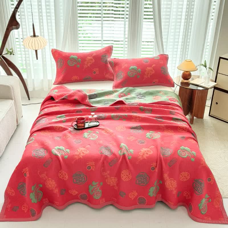 Cotton Gauze Luxurious Lightweight Quilt