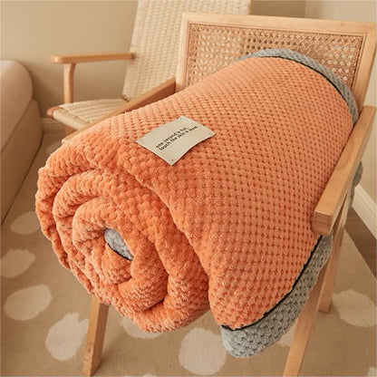 Solid Color Soft Fleece Blanket