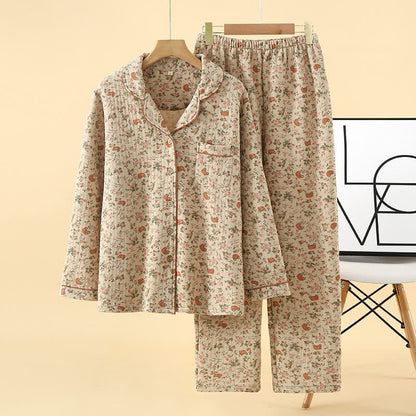 Rural Rose Air Cotton Loungewear Set