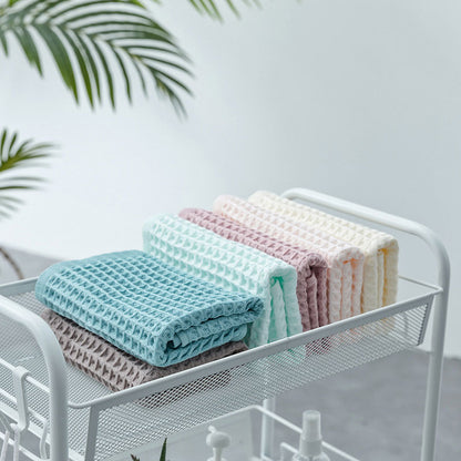 Ownkoti Simple Cotton Waffle Weave Towel (6PCS)