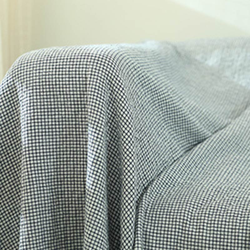 Ownkoti Plaid Sofa Blanket Gauze Sofa Cover