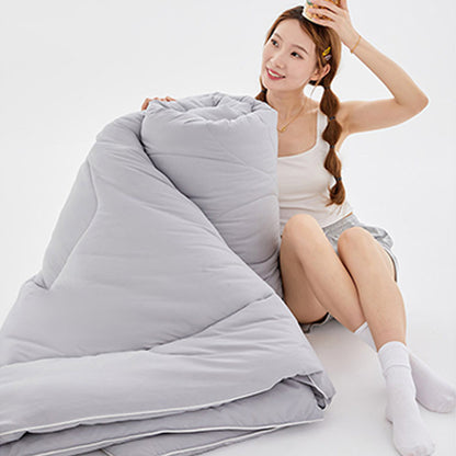 Solid Color Breathable Soft Comforter