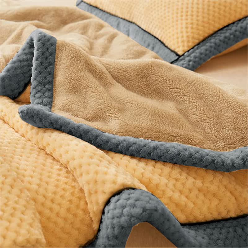 Solid Color Soft Fleece Blanket