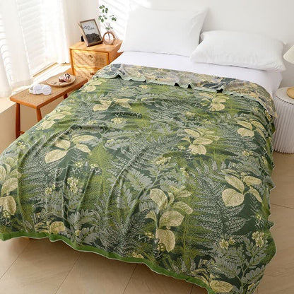 Tropical Style Bamboo Fiber Summer Blanket