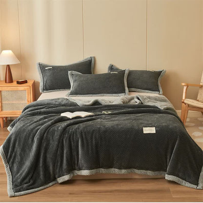 Solid Color Soft Fleece Blanket