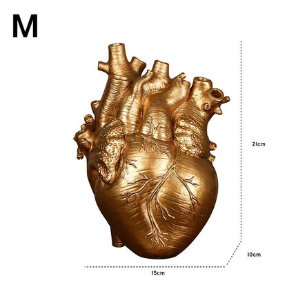 Artificial Heart Shape Flower Vase