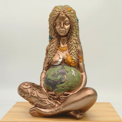 Resin Goddess Gaia Decorative Ornament