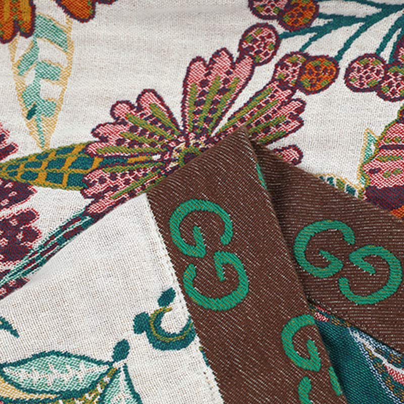 Luxuriant Flower Cotton Reversible Soft Quilt - image 10