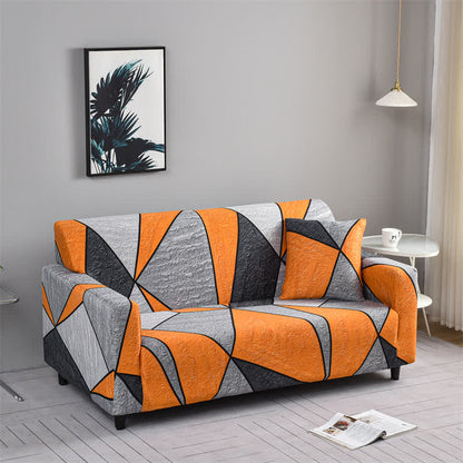 Elastic Modern Geometric Soft Sofa Cover