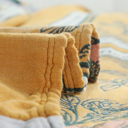 Ownkoti Summer Reversible Cotton Quilt Lightweight Blanket - image 6