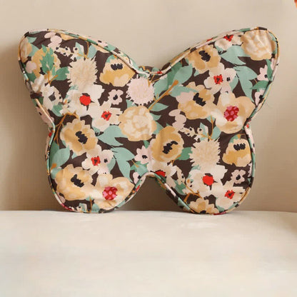 Pastoral Butterfly Shape Soft Lumbar Pillow