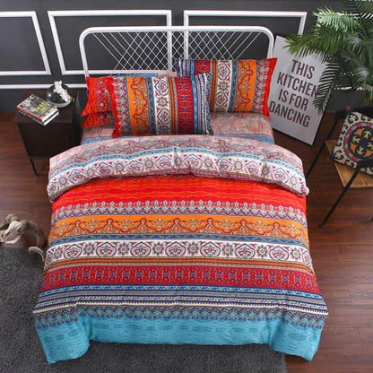 Boho Duvet Cover with Pillowcases