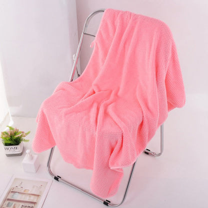 Solid Color Soft Breathable Bath Towel