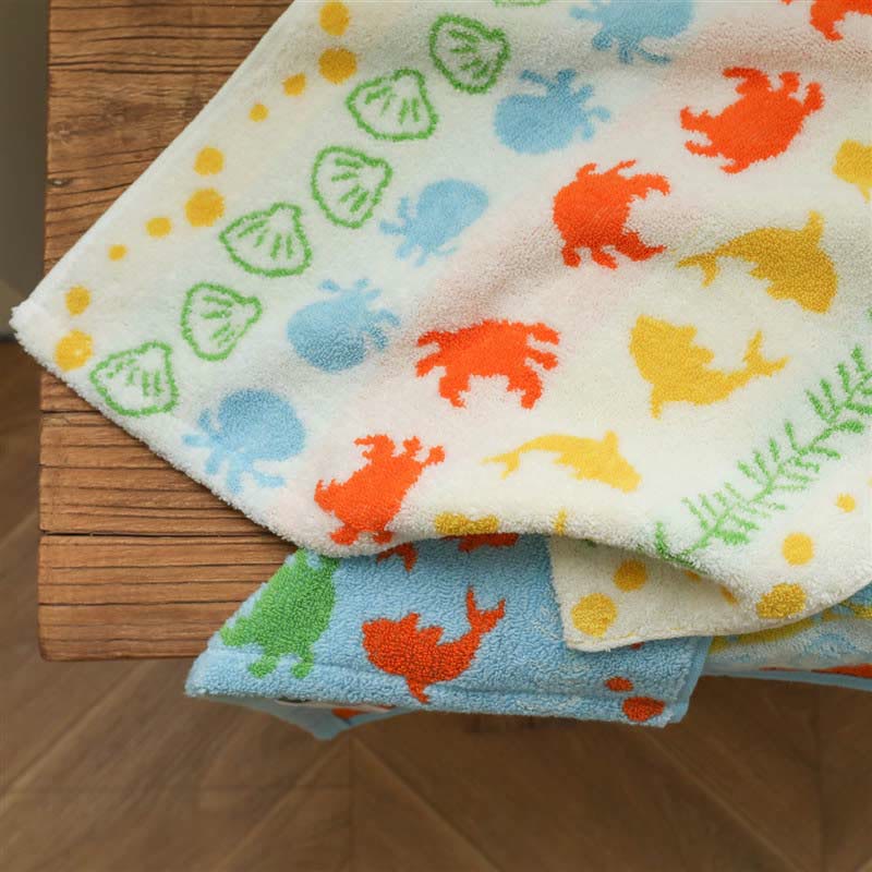 Ownkoti Cute Dolphin Cotton Towel for Kids