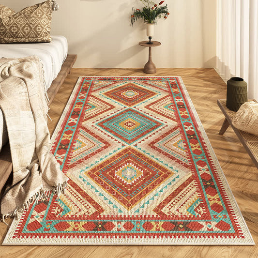 Bohemian Style Anti-slip Area Runner Rug