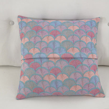 Jacquard Fish Scale Cotton Gauze Pillowcases(2PCS)