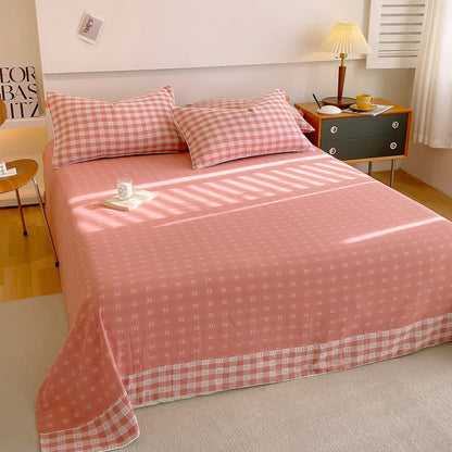 Breathable Cotton Gauze Modern Style Coverlet