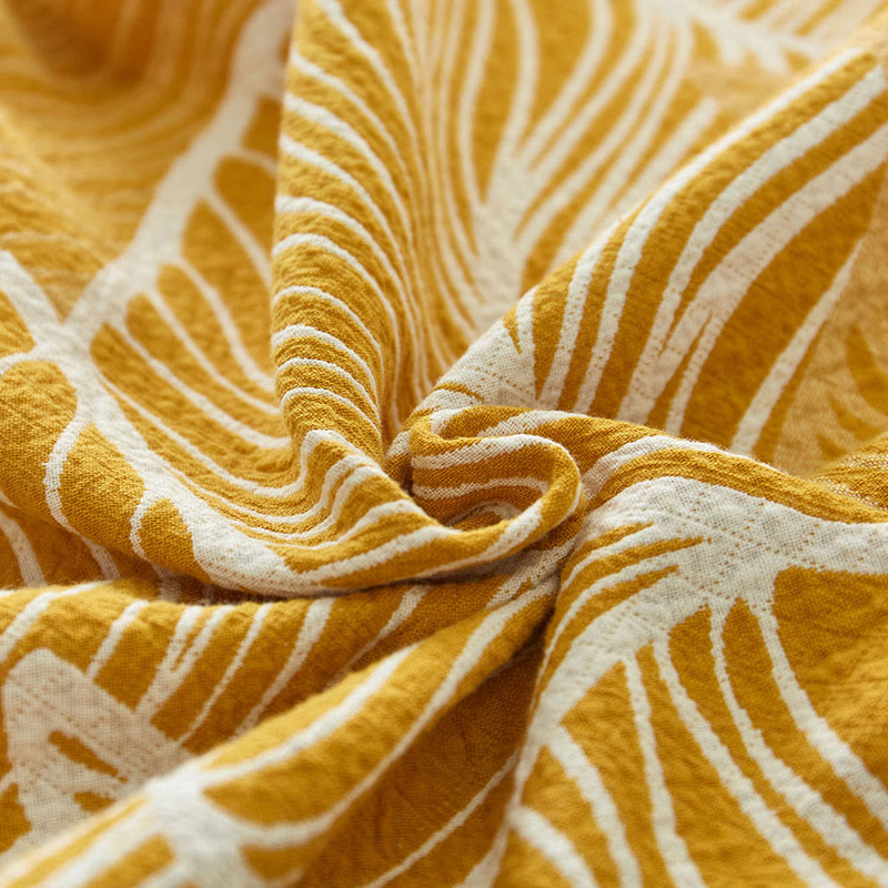 Plantain Leaf Three Layers Breathable Quilt - image 10