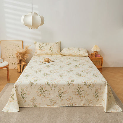 Pastoral Style Premium Cotton Breathable Coverlet