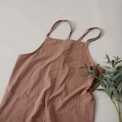 Ownkoti Cotton Waterproof Apron With Pockets