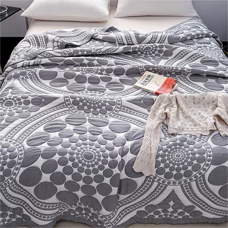 Pure Cotton Reversible Lightweight Quilt