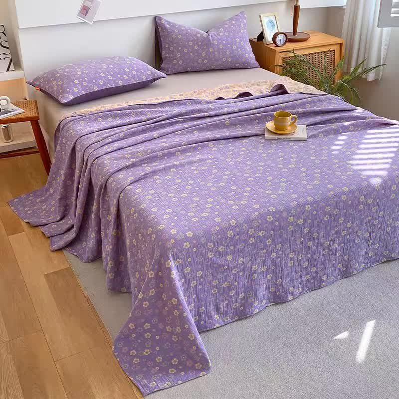 Pure Cotton Rural Gauze Flat Sheet