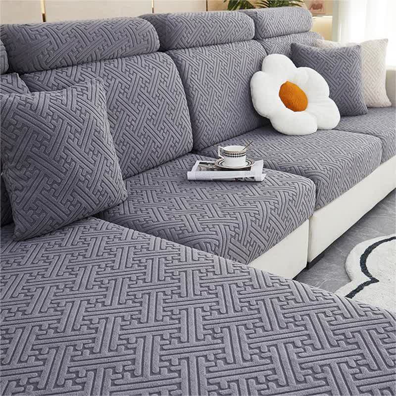 Simple Style Sectional Magic Sofa Cover