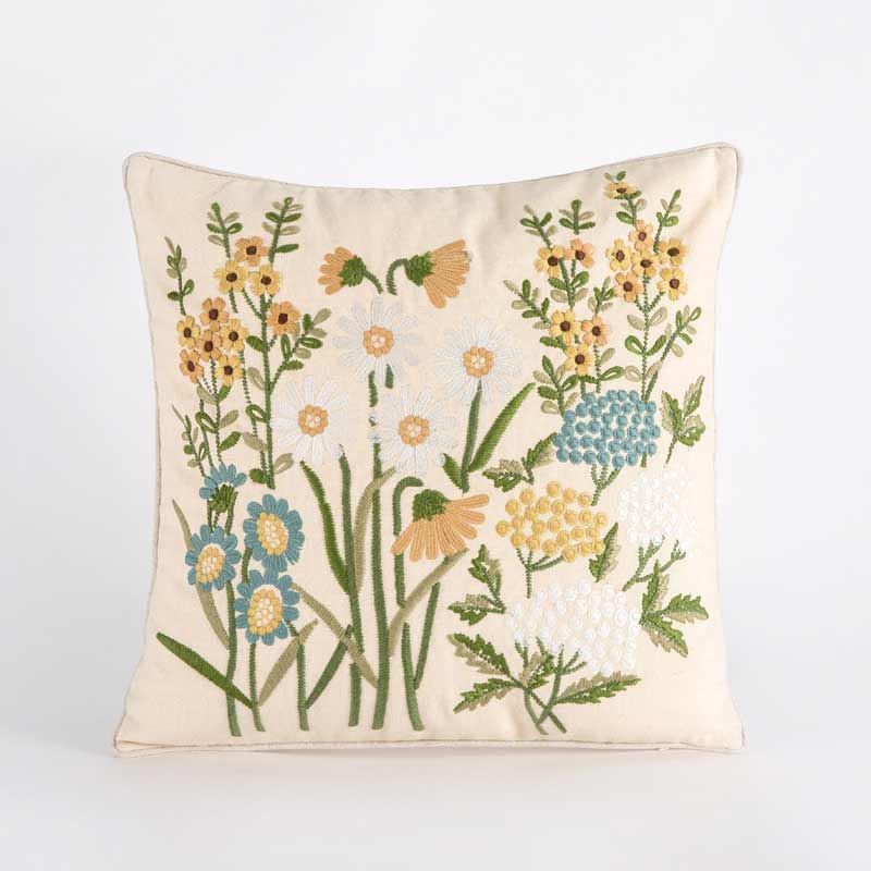 Ownkoti Vintage Flower Pillow Case Pillow Sham