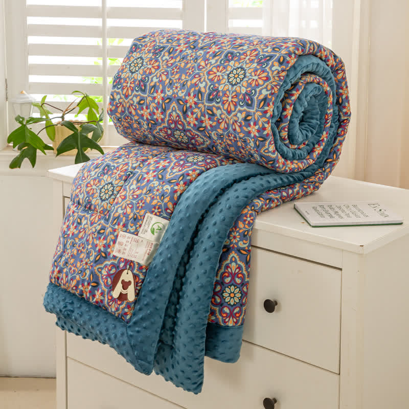 Vintage Style Pure Cotton Soft Quilt