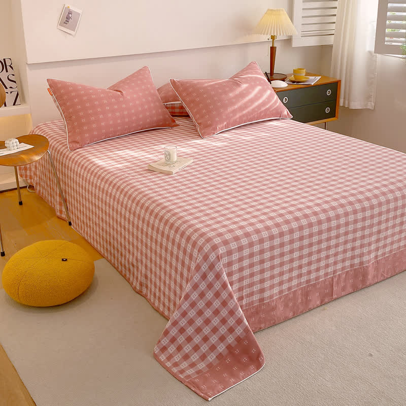 Breathable Cotton Gauze Modern Style Coverlet