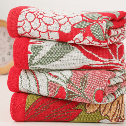 Pure Cotton Jacquard Absorbent Hand Towel