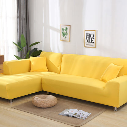 Solid Color Elastic Stretchable Sofa Cover