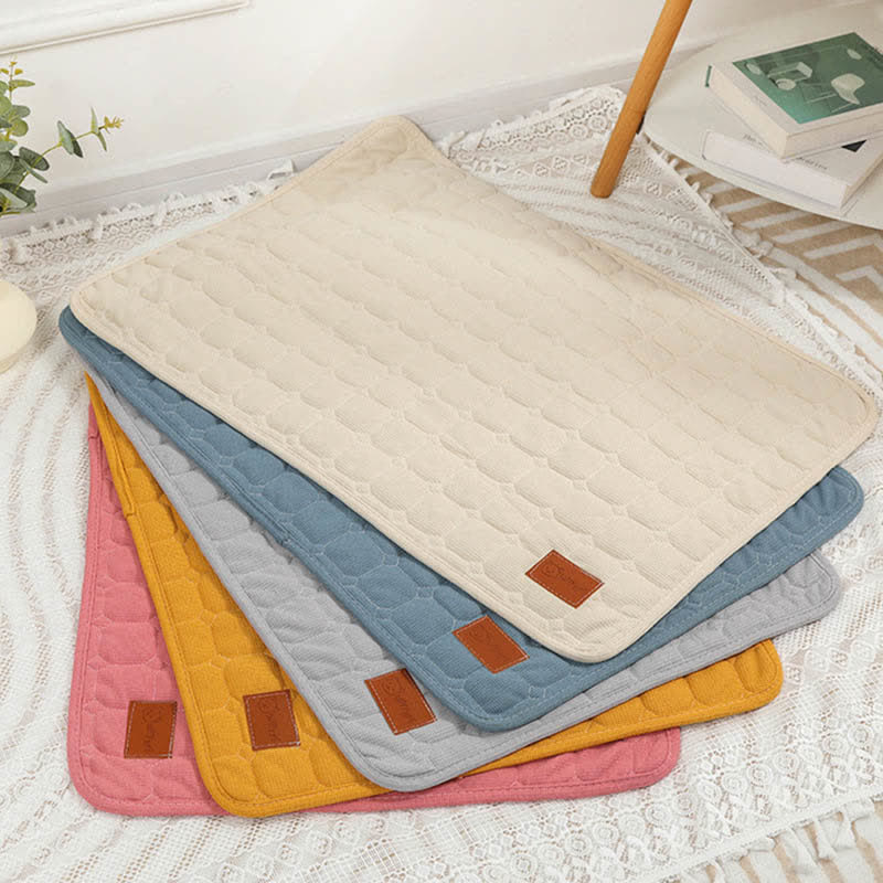 Waffle Texture Comfy Absorbent Pet Pad